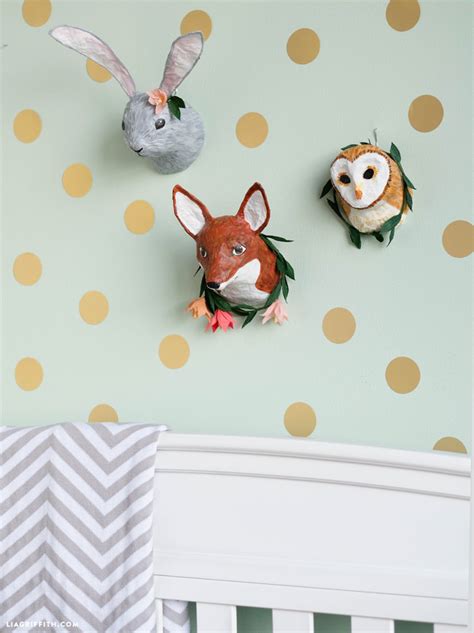 Paper Mache Animal Heads Diy Tutorial