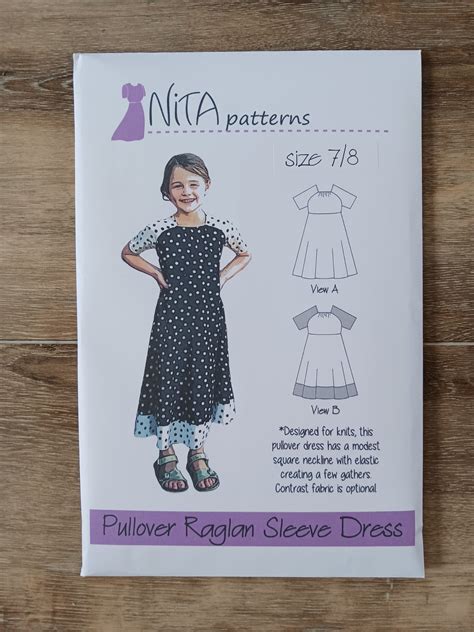 Nita Girls Raglan Pattern Elegant Threads Co