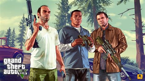 Wallpaper X Px Grand Theft Auto V Rockstar Games Video