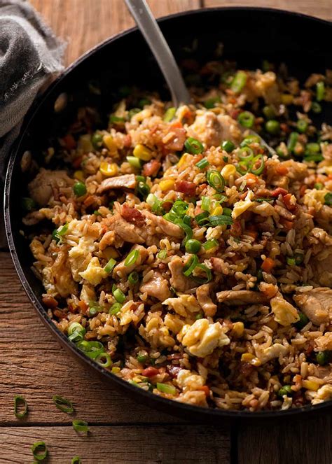 I followed the recipe in terms. Chicken Fried Rice | RecipeTin Eats