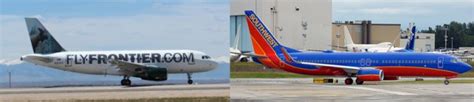 Leaked New Southwest And Frontier Airlines Liveries