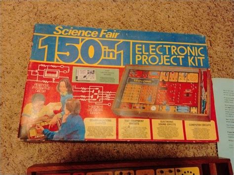 Vintage Science Fair 150 In 1 Electronic Project Kit 1976 Cat No28248