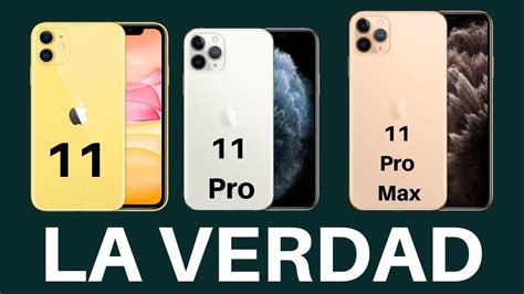 Iphone 11 11 Pro Y 11 Pro Max Características Precio Y Disponibilidad OpiniÓn Youtube