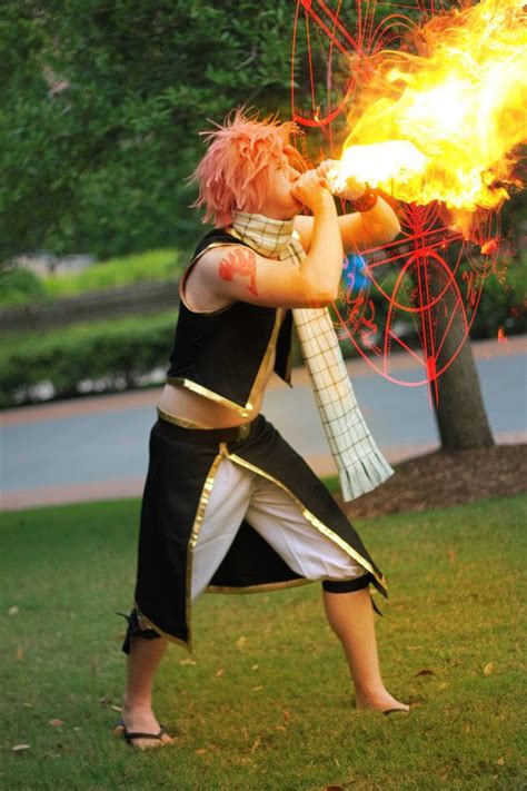 Amazing Fairy Tail Cosplay Natsu Fairy Tail Cosplay By ~firecloak On