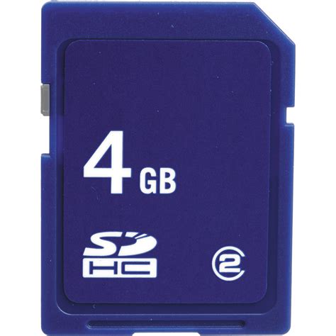 Easystore 4gb Sdhc Memory Card Sdsdes 004g G11 Bandh Photo Video