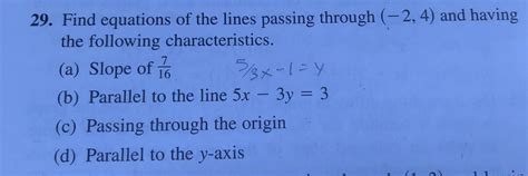 Pre Calc Review How Do I Do Part A Here I Keep Getting A Different
