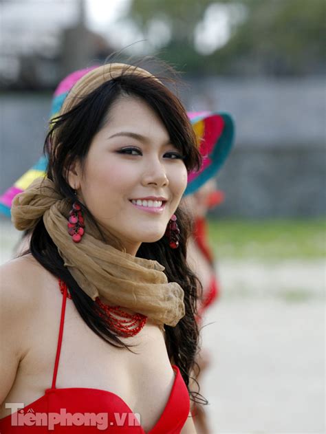 Beauty And Secret Bikini Photos Of Miss Vietnam 2008 Contest