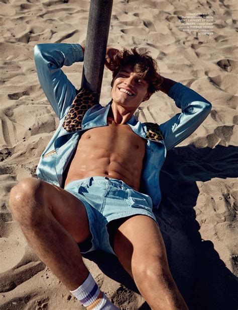 Oliver Cheshire Goes Campy With British Gq Style For Muscle Beach Shoot