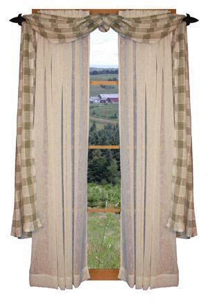 When decorating or redecorating your kitchen, you should most definitely consider what the use of a beautiful pair of rustic country kitchen curtains can add to your cottage kitchen. Image result for rustic curtains | Window treatments ...