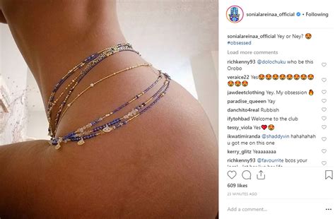 see more photo of massive backside ik ogbonna s wife sonia just shared that is causing a stir