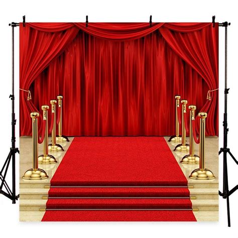 Buy Red Carpet Gorgeous Palace Photography Backdrops Red Carpet