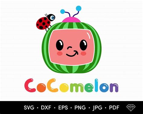 Cocomelon Svg Cocomelon Logo Etsy Svg Etsy Lower Case Letters