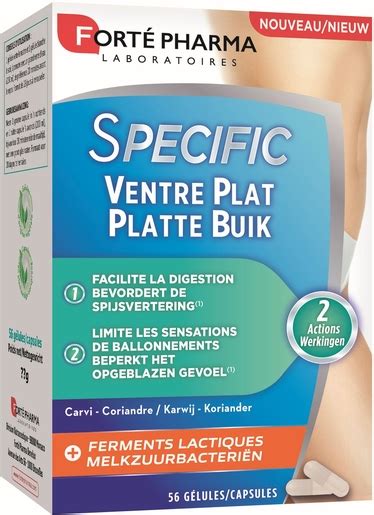 Forté Pharma Specific Platte Buik 56 Capsules Afslanken En Gewicht