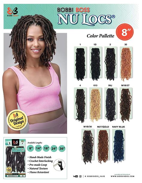 Buy 6 Packs Bobbi Boss Synthetic Hair Crochet Braids African Roots