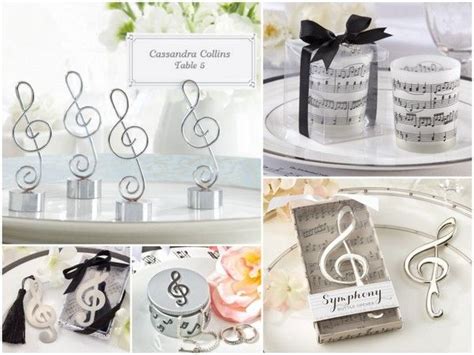 Music Note Wedding Party Favors From Blog With Images