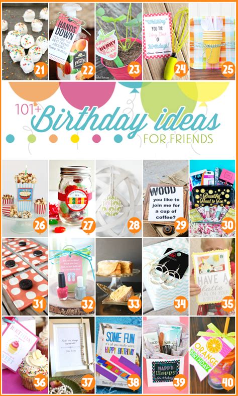 Get best birthday gift ideas for friends via giftalove. 101+ Creative & Inexpensive Birthday Gift Ideas