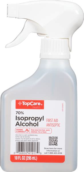 Topcare Isopropyl Alcohol 70 Spray Hy Vee Aisles Online Grocery