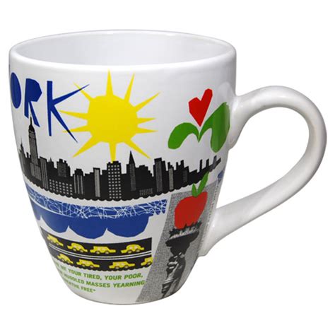 Souvenirs that advertise the very things for which your region or state is known are a big hit with tourists. Bright a bold NYC Mug reads "New York" at top, "I LOVE NYC ...