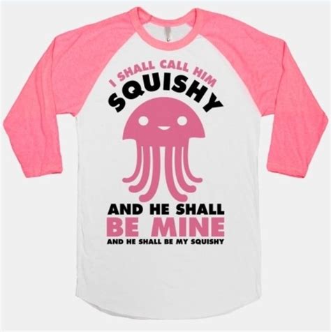 t-shirt, baseball tee, disney, jellyfish, pink, cute ...