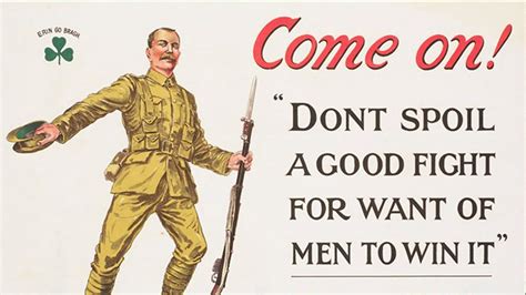 bbc one bbc newsline 06 03 2014 propaganda posters for enlistment