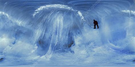 Ice Cave Antarctica Stock Image C0113135 Science Photo Library