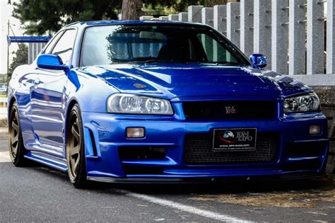 This is an incredible deal for a gtr with this low mileage. Nissan Skyline GT-R R34 Bayside blue for sale Import JDM ...