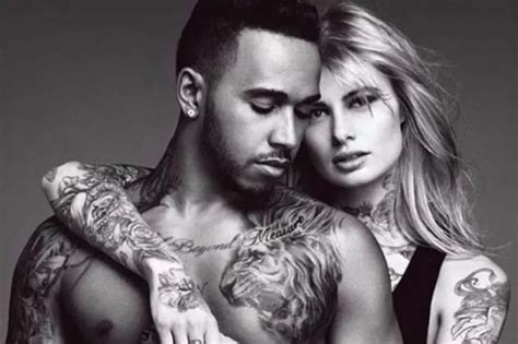 Lewis Hamilton Shows Off His Muscles As He Strips Off For New L Or Al