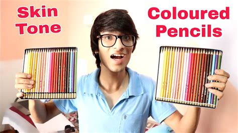 Skin Tone Coloured Pencils From Kohinoor 😍 Youtube