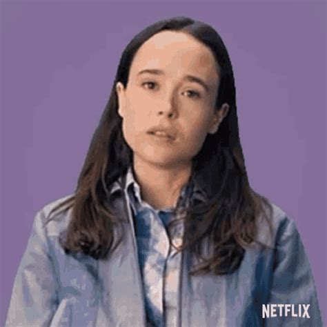 Confused Ellen Page  Confused Ellen Page Vanya Hargreeves S Entdecken Und Teilen