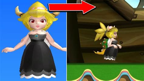 Playable Bowsette In New Super Mario Bros U Deluxe Youtube
