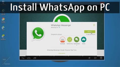 The link attribute looks like this: WhatsApp for PC - Send Message using WhatsApp on PC - YouTube