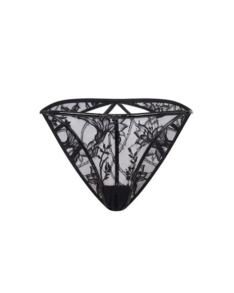 Alyss Ouvert In Black By Agent Provocateur All Lingerie