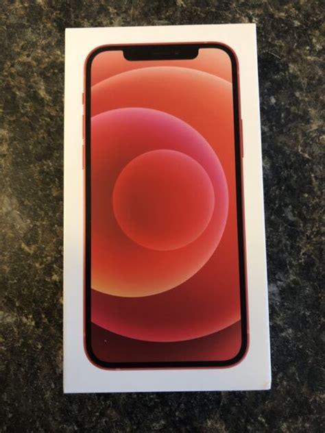 Apple Iphone 12 Productred 64gb Unlocked For Sale Online Ebay