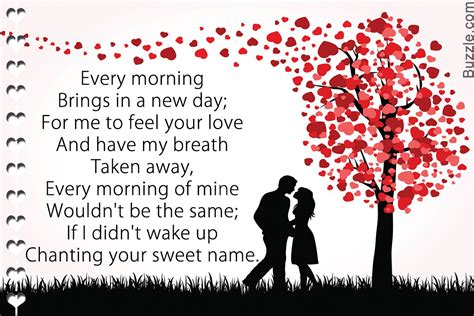 Couple Besides A Tree Good Morning Poems Romantic Love Poems