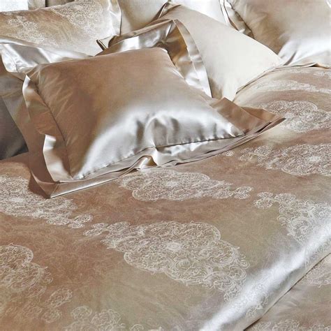 The Ultimate Luxury Silk Sheets In A Natural Medallion Pattern Anichini