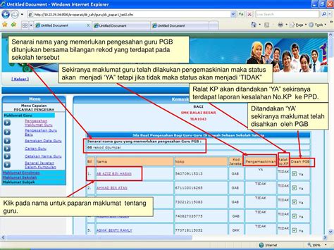 Cara daftar pengguna baru modul pengurusan guru sekolah kpm. PPT - TAKLIMAT SISTEM E-OPERASI : MODUL MAKLUMAT GURU ...