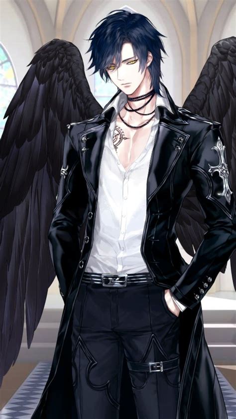 Anime Boy Angel Wings
