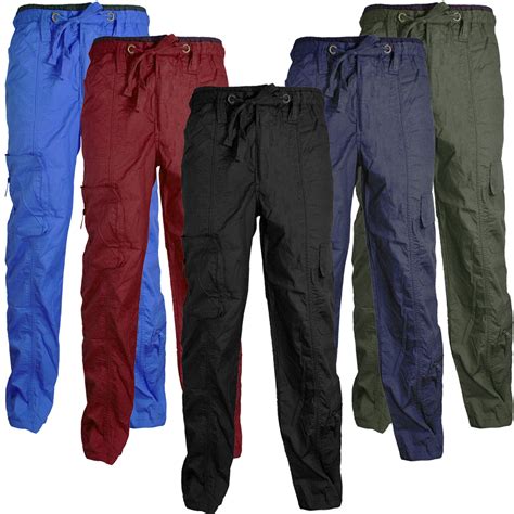 Raiken Military 6 Pocket Cargo Combat Trousers Pants Mens Size S Xl Ebay