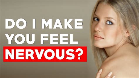 An Unusual Way To Stop Feeling Nervous Around Women Youtube