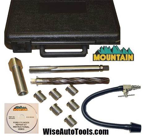 Calvan 38900 8 Ford 46 54 And 68 Spark Plug Port Thread Repair Kit