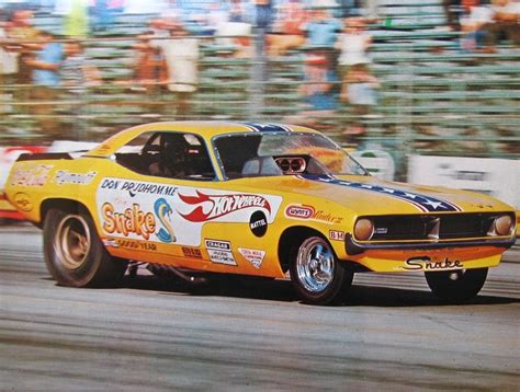 Don The Snake Prudhomme 1970 Plymouth Barracuda Funny Car Funny