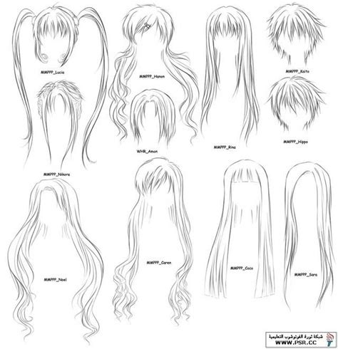 Drawing Anime Hair For Beginners Drawing Ideas
