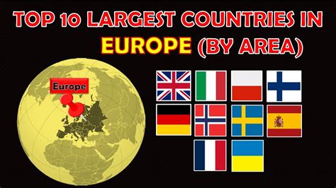 Largest Countries In Europe By Land Mass Bruin Blog