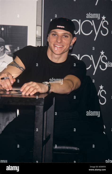 Drew Lachey Of 98 Degrees At An Autograph Signing At Macy S In New York City On April 20th 1999