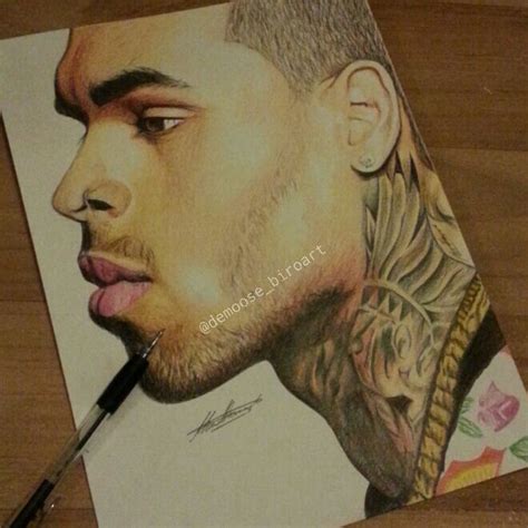Chris Brown Portrait Drawing Portrait Drawing Chris Brown Chris Brown Drawing