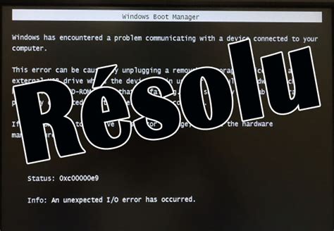 R Solu Test Es Solutions Pour Corriger Le Code D Erreur Xc E Windows
