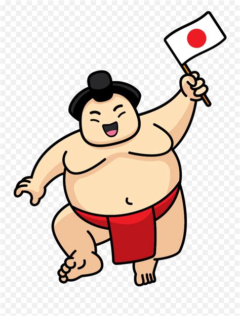 Sumo Wrestling With The Divine Mccs Iwakuni Cartoon Cute Sumo