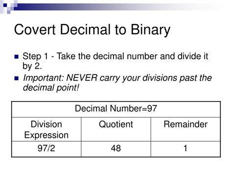 Ppt Binary Conversions Powerpoint Presentation Free Download Id376444