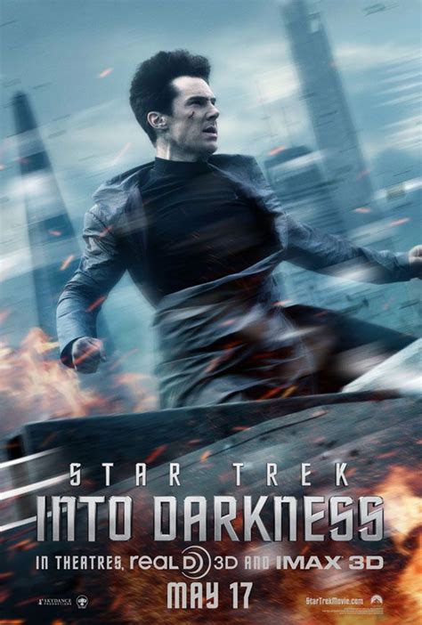 Star Trek FIRST LOOK John Harrisons Star Trek Into Darkness Poster