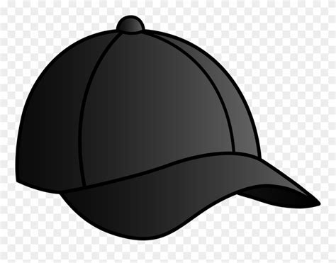 Baseball Hat Black Baseball Cap Free Clip Art Black Baseball Cap